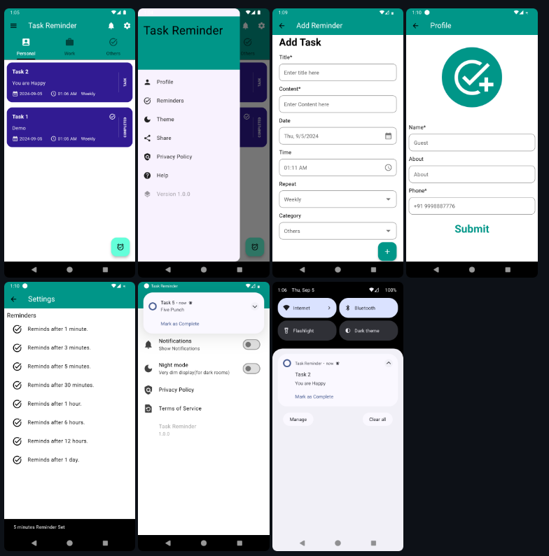 Task Reminder App